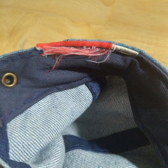 Vintage Coca-Cola Logo Denim Suede Brim Hat - Picture 6 of 6